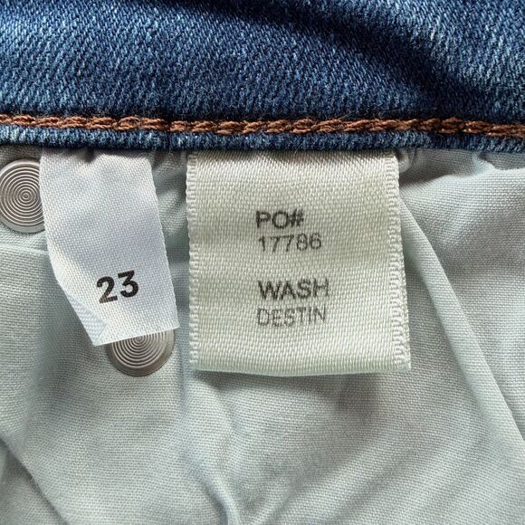 NWT Reformation Harper Mid-Rise Skinny Jeans in Destin Medium Wash Size 23 - Picture 10 of 14